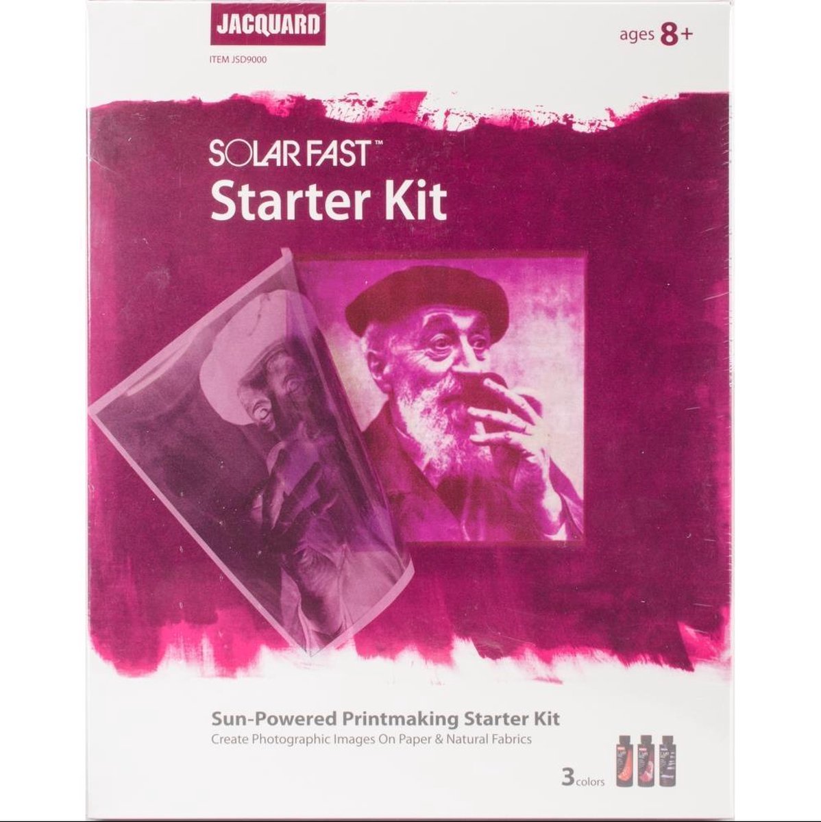 Jacquard solarfast starterset - creatieve zonlicht kunstset a4 multicolor.