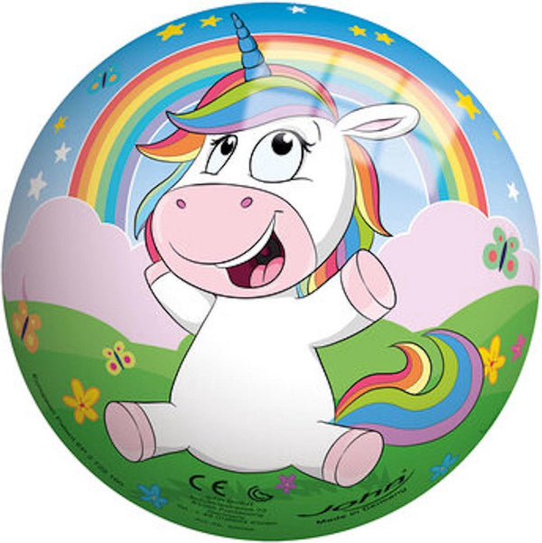 John bal - speelbal - eenhoorn-unicorn 23 cm