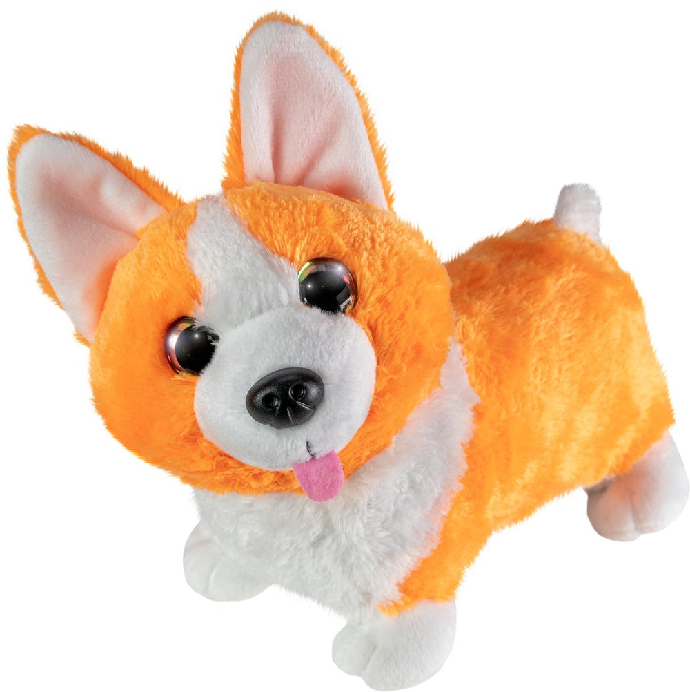 Lumo sterren knuffel - corgi monty, 15cm