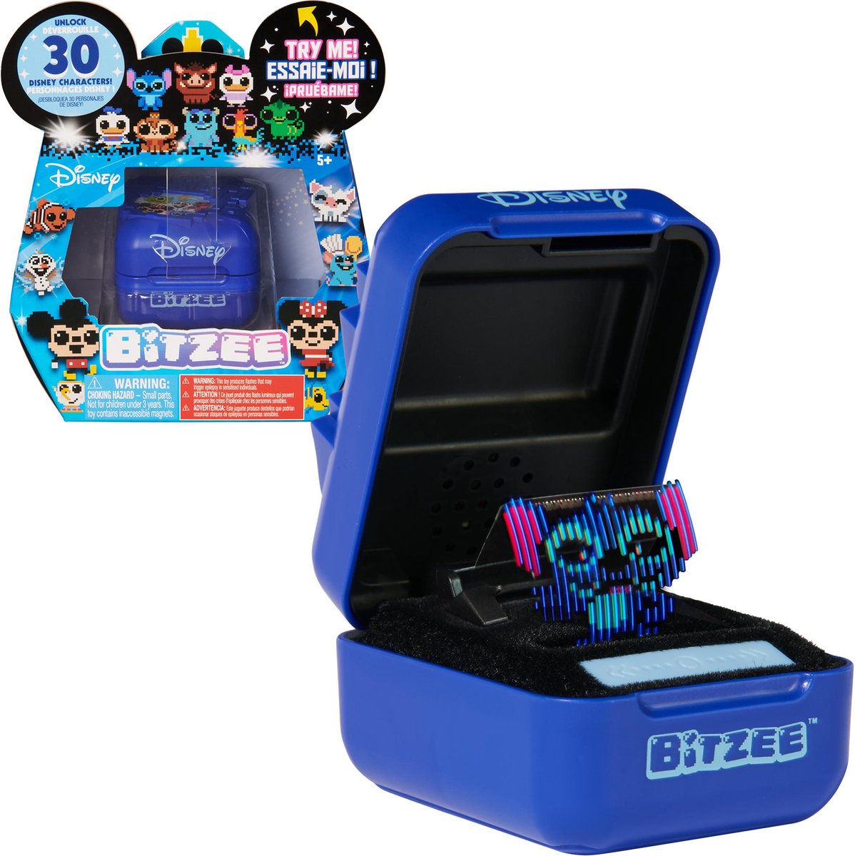 Bitzee disney - het interactieve virtuele huisdier - 30 digitale personages in een doosje die reageren op jouw aanraking