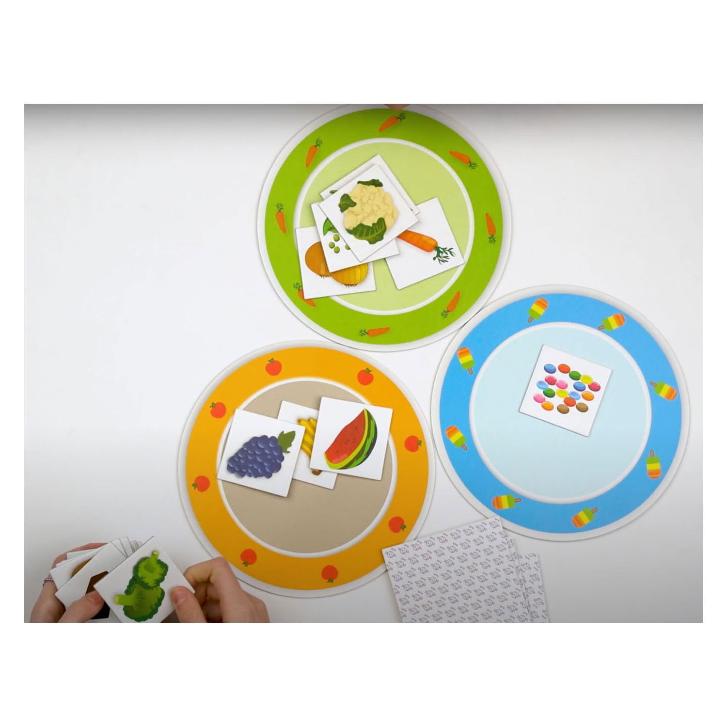 Rolf Basics - Vitamientjes op ons bord Memo en Sorteerspel