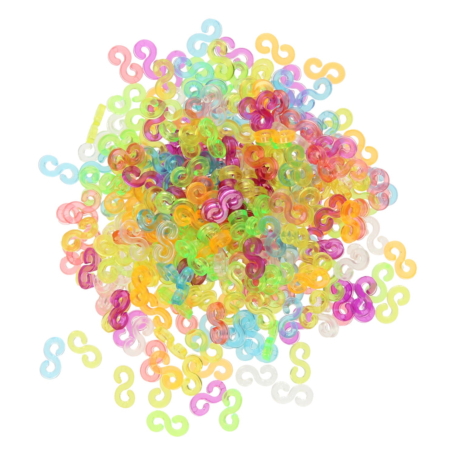 Weefgetouw twister clips, 300dlg.