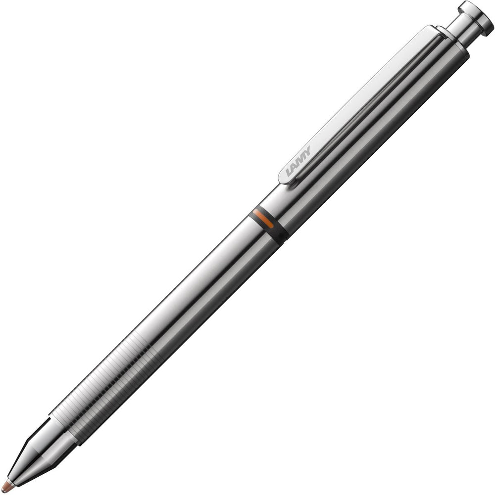 Lamy 745 st tri multipen - 3 in 1 - pen - gom - vulpotlood - zilverkleurig