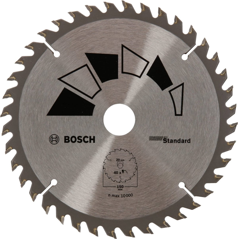 Bosch - cirkelzaagblad standard 150 x 20 x 2,2 mm, 40