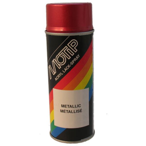 Aérosol Motip 400ml - rouge métallique