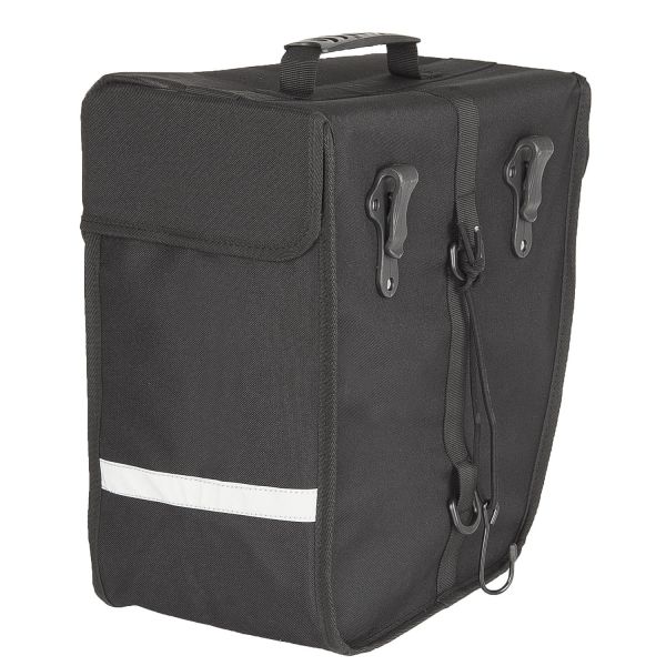 Sacoche simple gauche M-Wave Amsterdam - 18 litres - noir