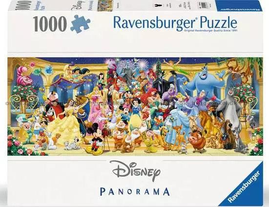 Ravensburger puzzel disney groepsfoto - 1000 stukjes panorama.