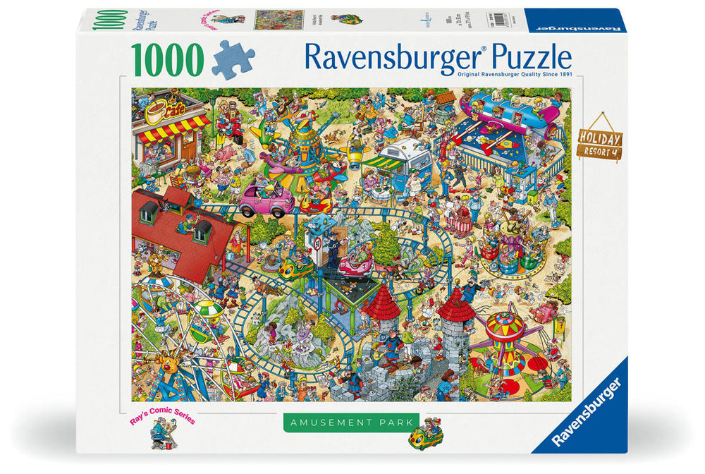 Ravensburger puzzel ray's vakantieoord 4: het pretpark 1000 stukjes