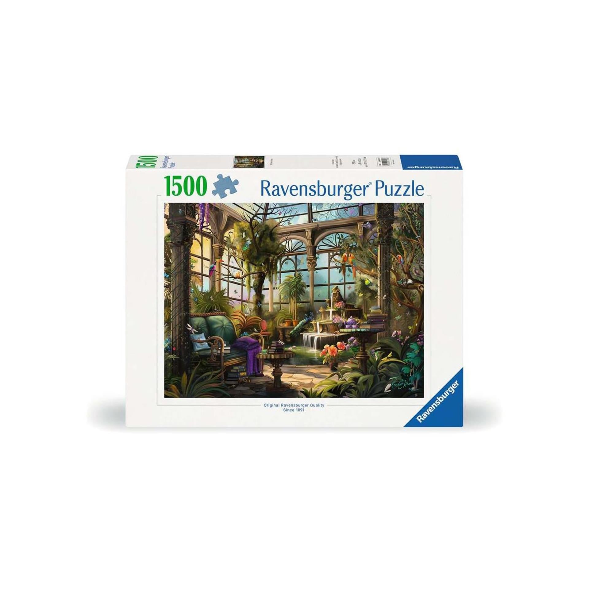 Ravensburger legpuzzel de kas - 1500st.