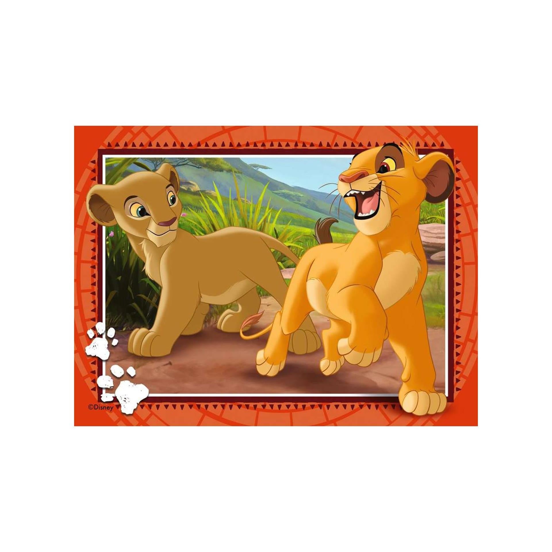 Ravensburger the lion king 4-in-1 puzzel