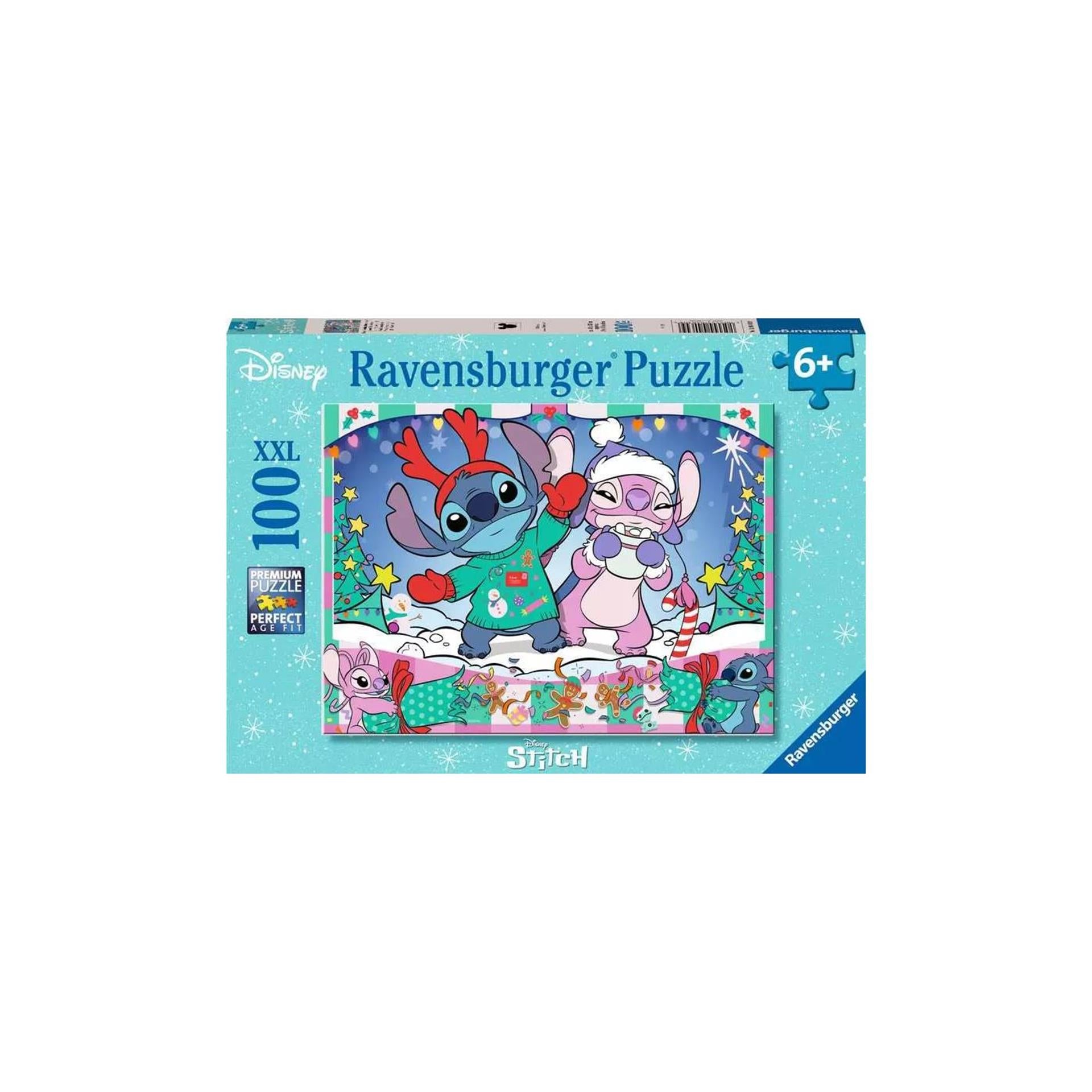 Ravensburger puzzel disney stitch christmas 100st