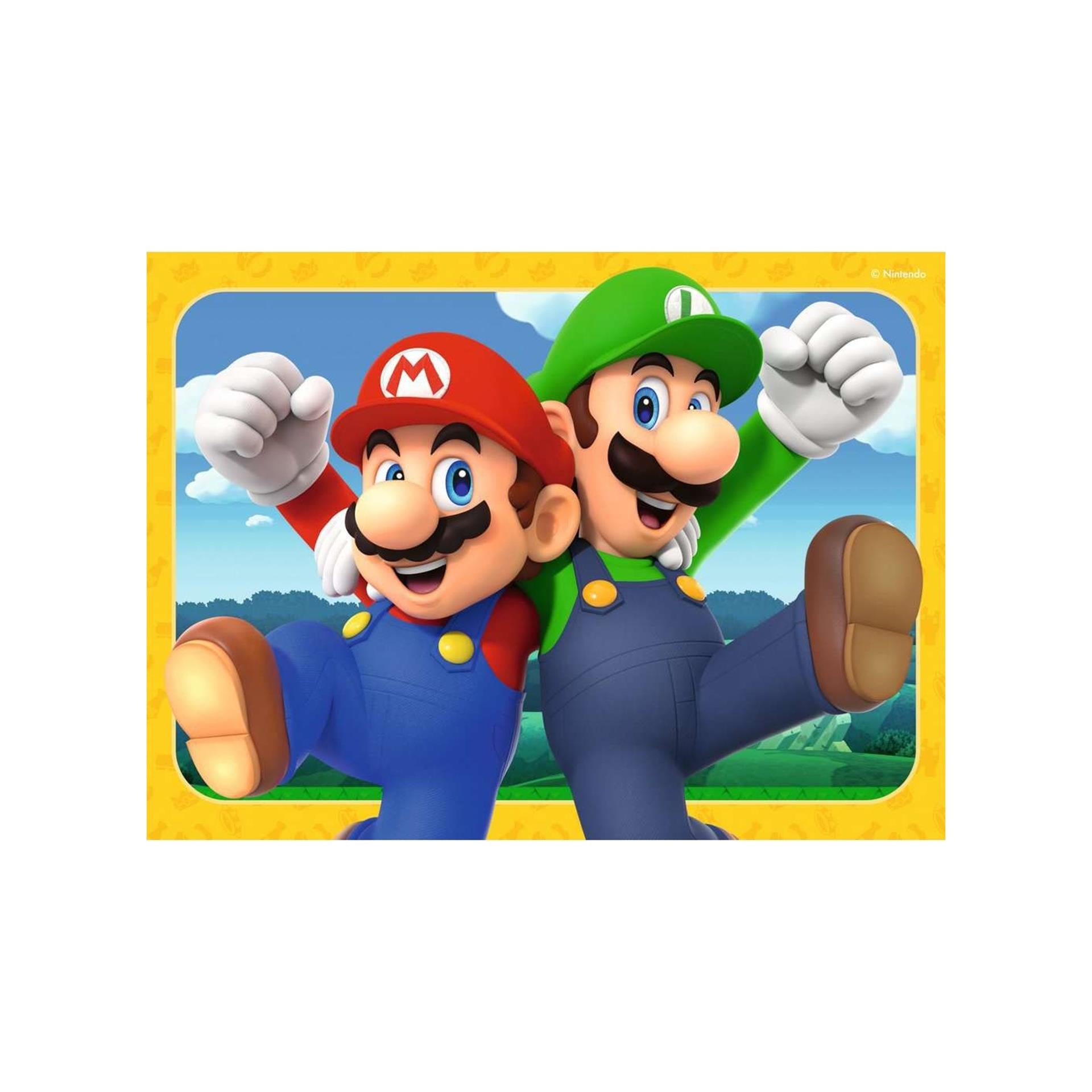 Ravensburger super mario 4-in-1 puzzel