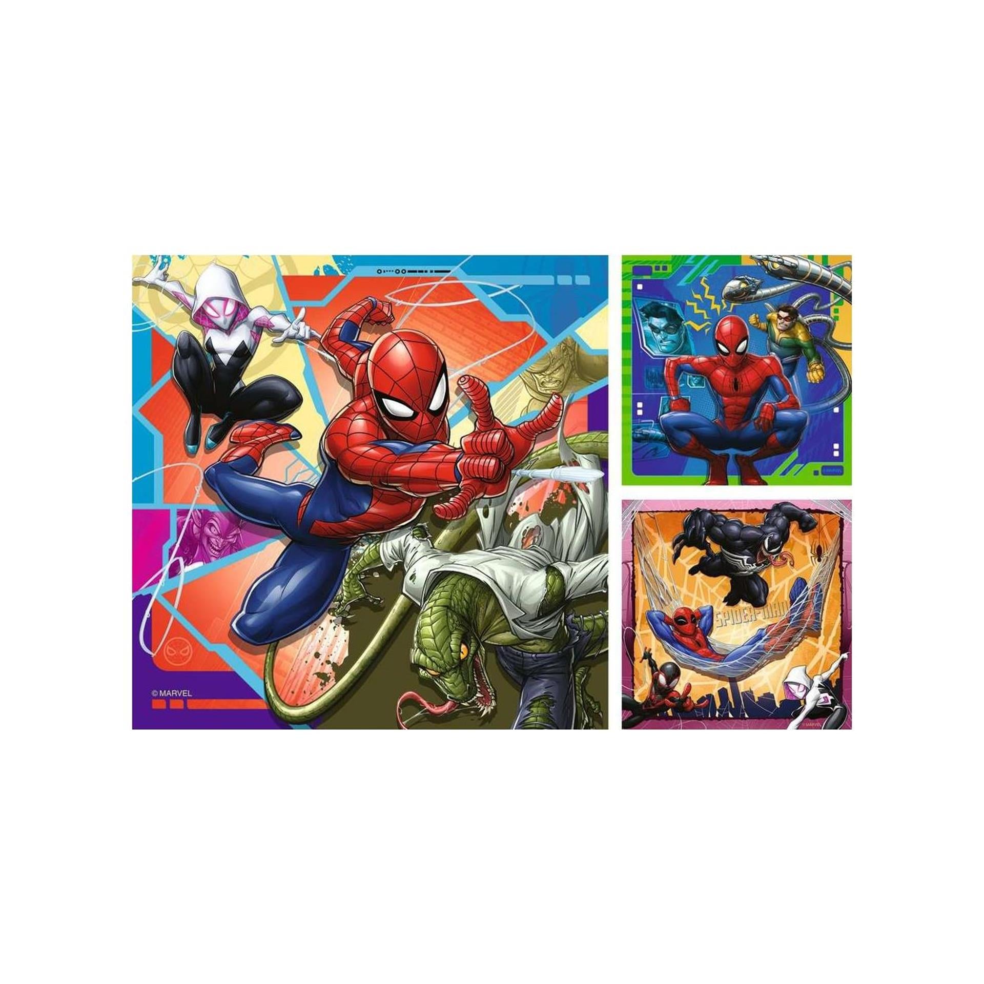 Ravensburger puzzel spider-man 3x49st