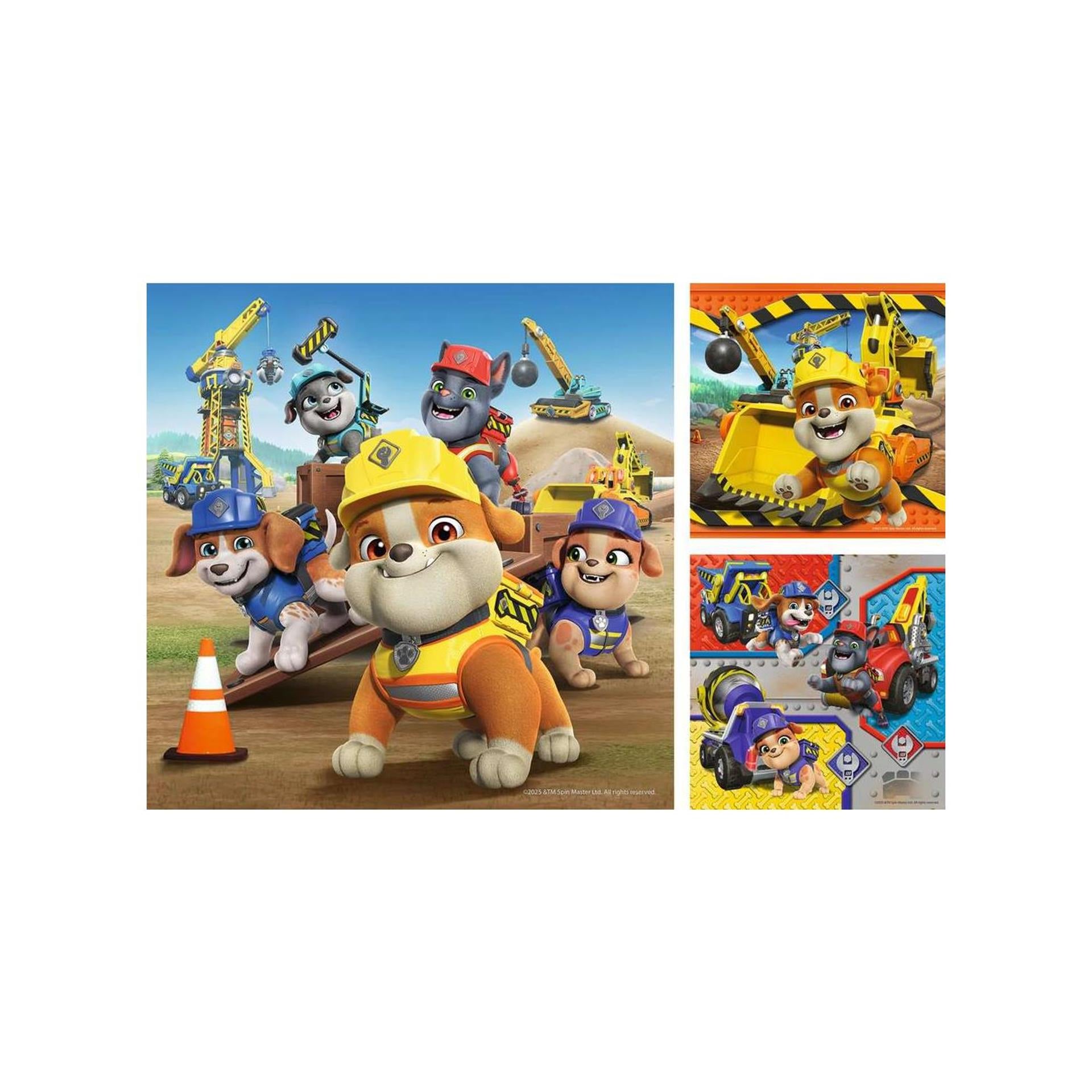 Ravensburger puzzel rubble crew 3x49st