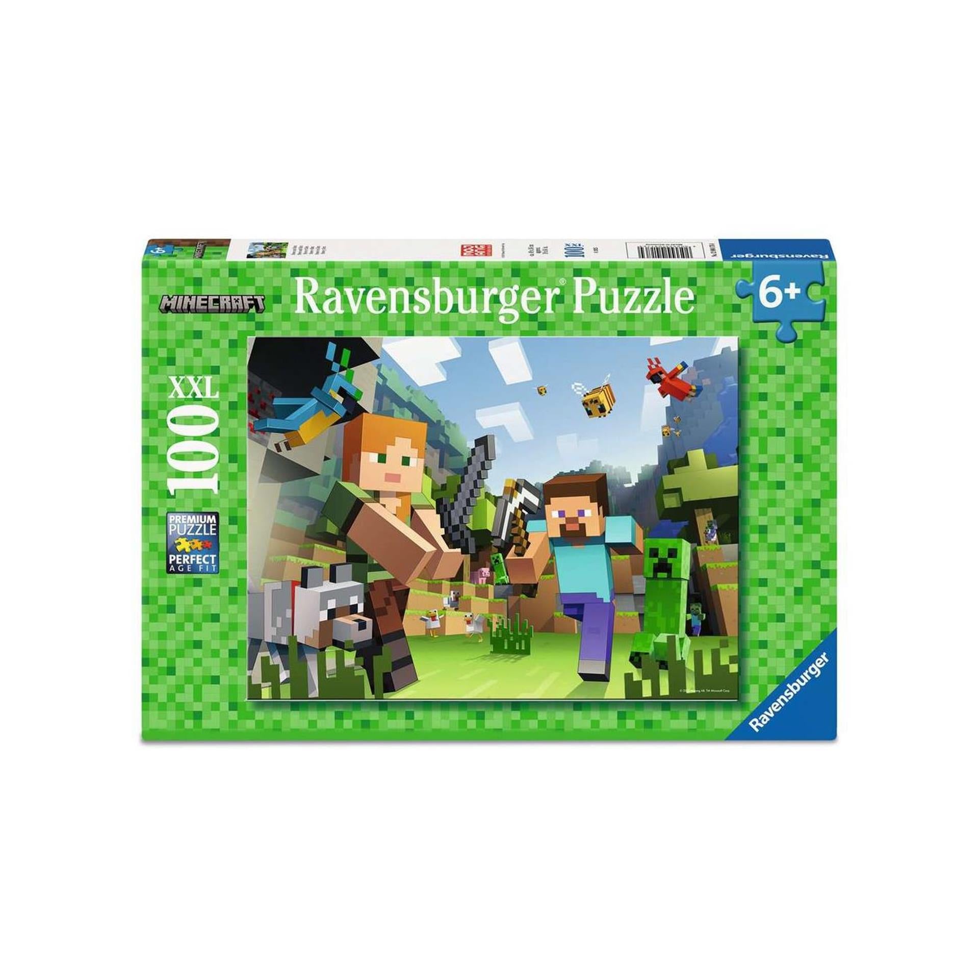 Ravensburger puzzel minecraft 100st