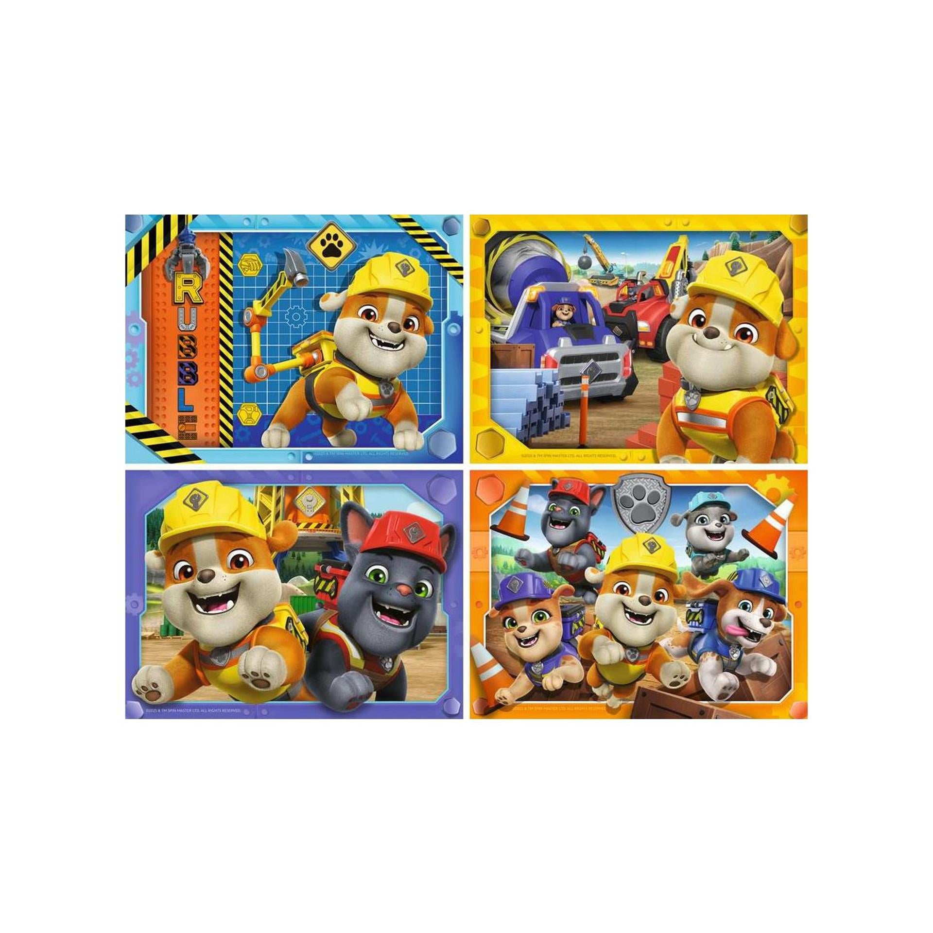 Ravensburger rubble crew 4-in-1 puzzel