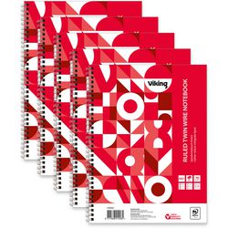 Collegeblok viking rood