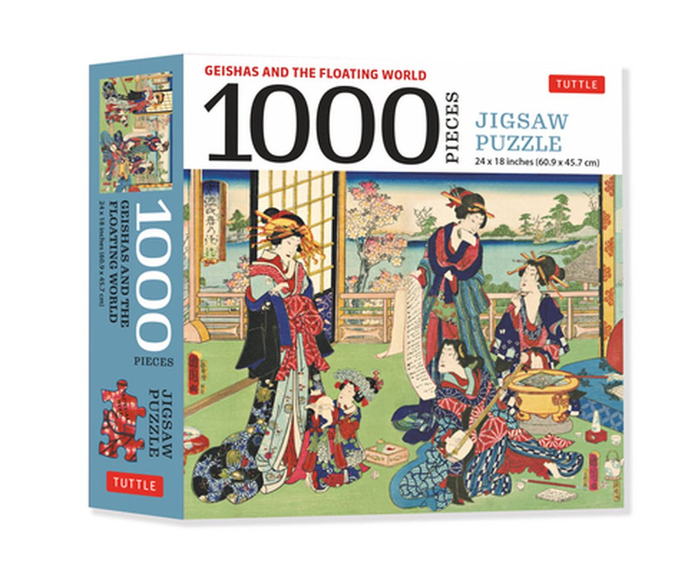 A geishas and the floating world - 1000 piece jigsaw puzzle