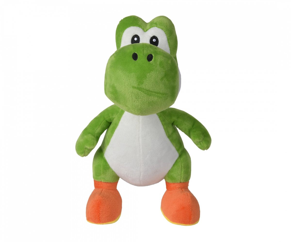 Nicotoy super mario yoshi pluche, 30cm - knuffel