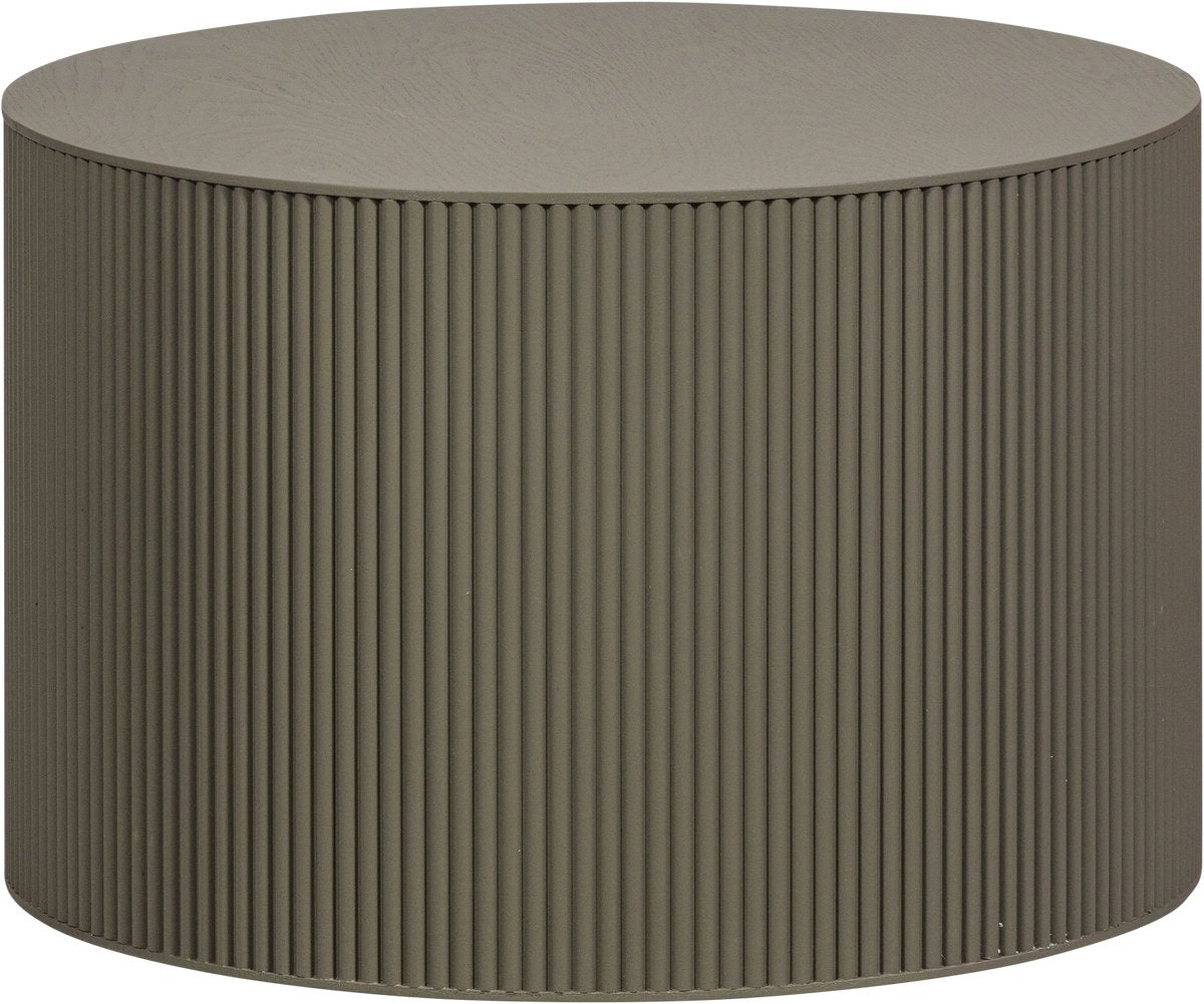 Woood sanne bijzettafel - mdf - militair groen - 40x60x60