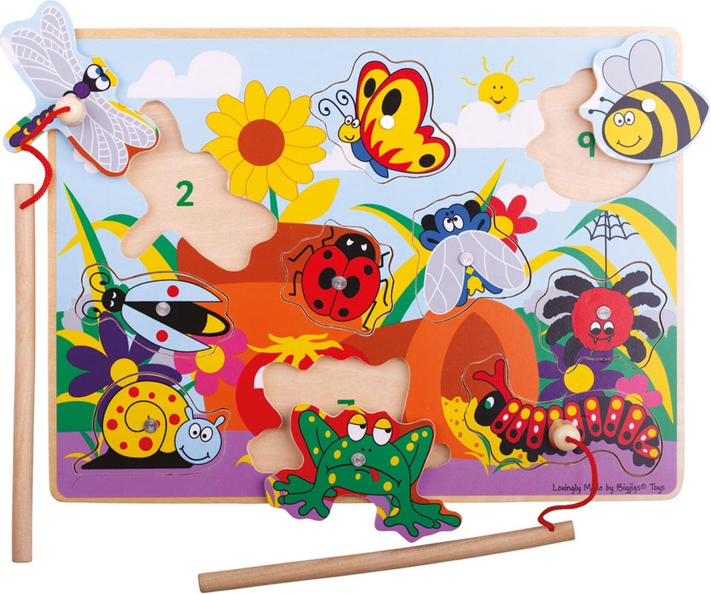 Bigjigs magnetische visspel insecten