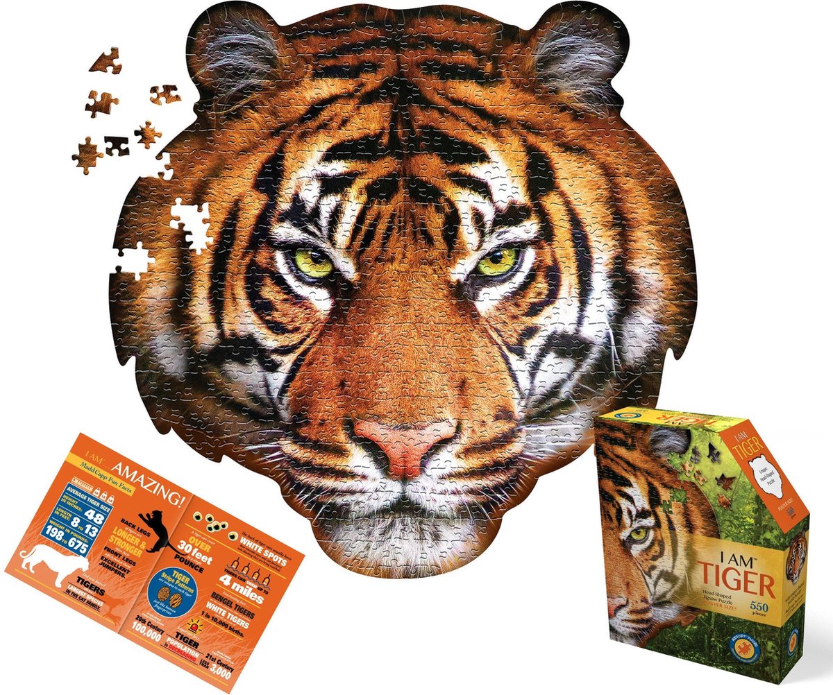 Madd capp - legpuzzel i am tiger 550 st