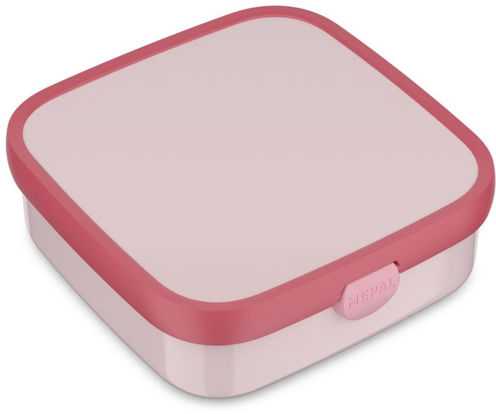 Bento lunchbox campus groot - stoer roze