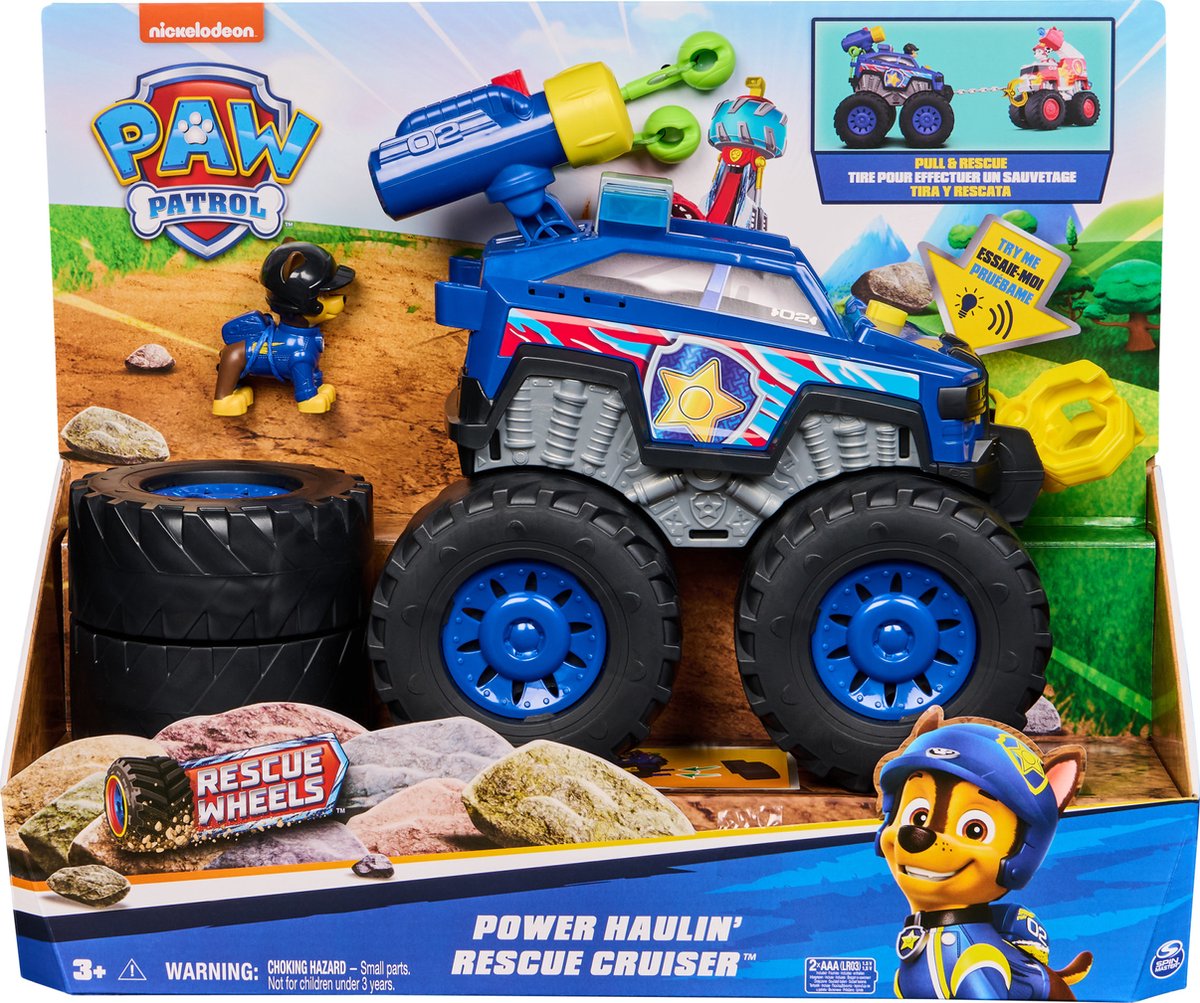 Paw Patrol Rescue Wheels Chase Deluxe-voertuig
