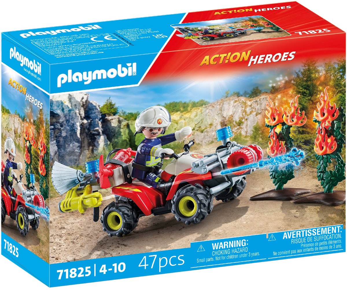 Playmobil 71825 brandweerquad