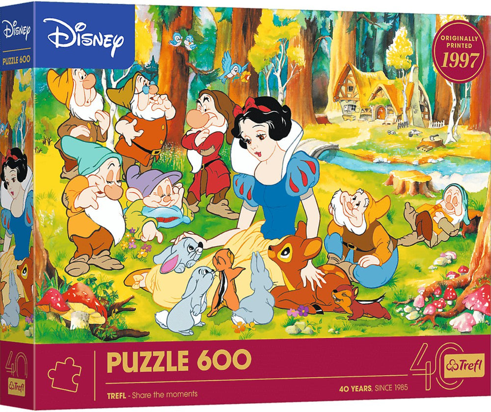 Trefl puzzel 600 stukjes - disney sneeuwwitje jubileum - fsc mix.