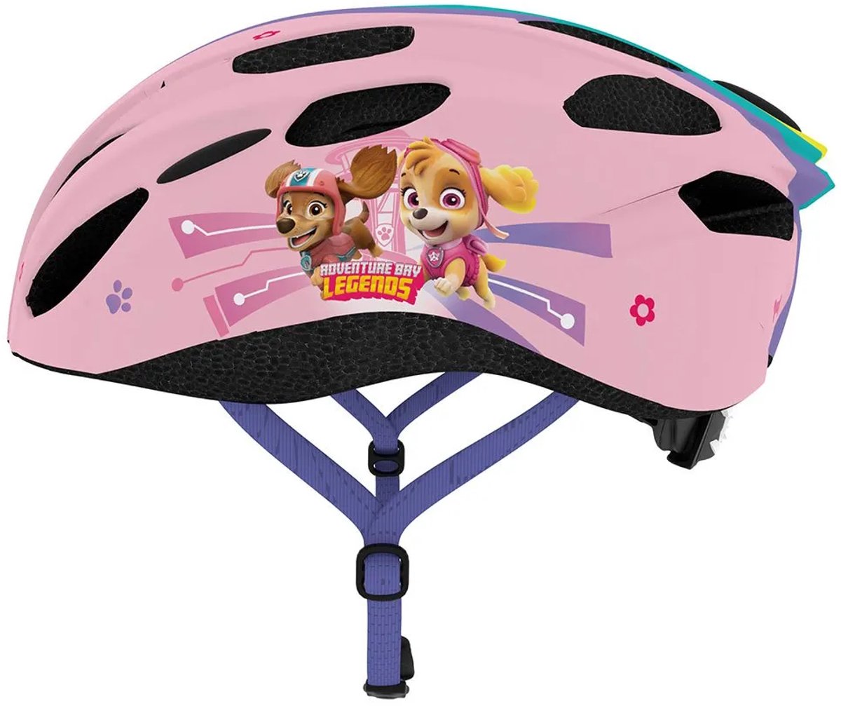 Seven Poland helmet SP Paw Patrol girl pink