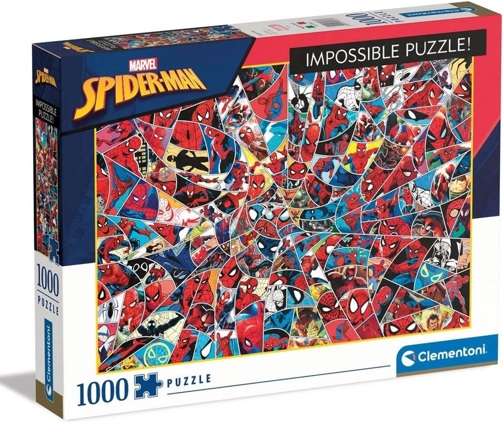 Clementoni onmogelijke puzzel spiderman, 1000st.