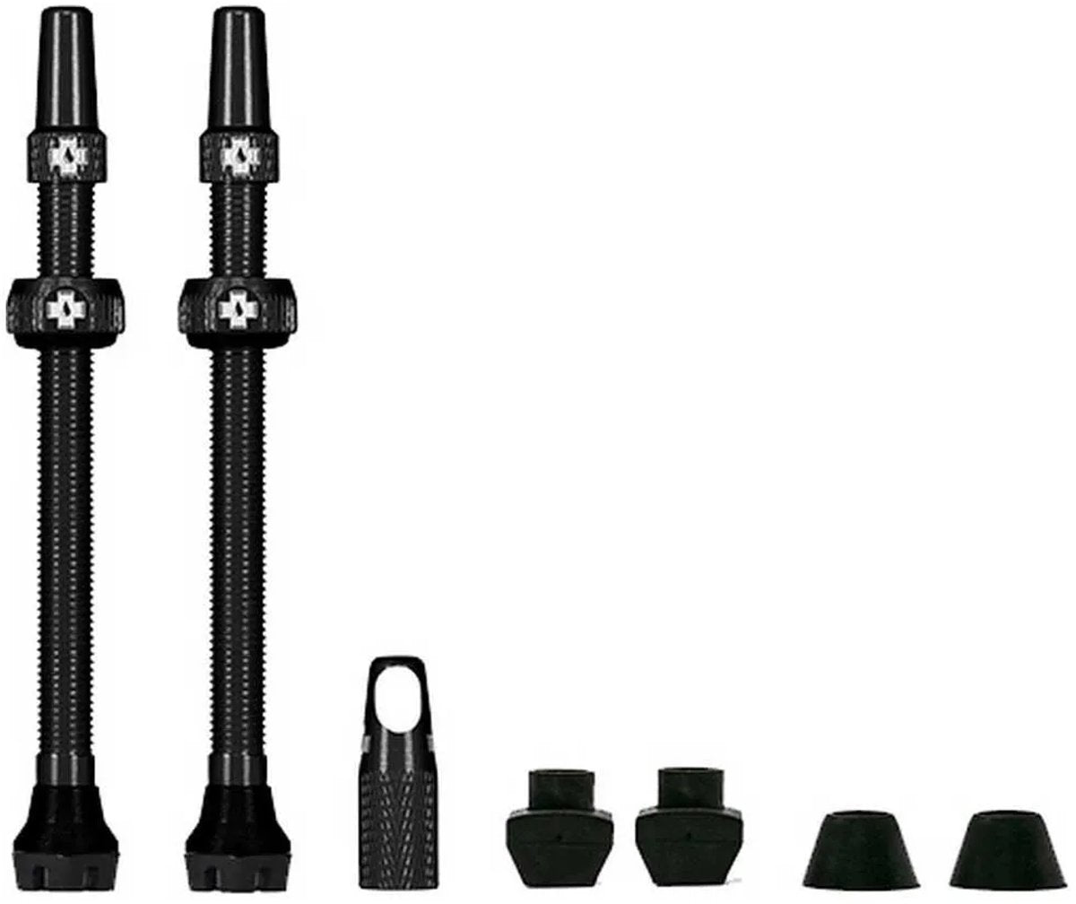 Muc-off v2 tubeless ventielset 60 mm, zwart