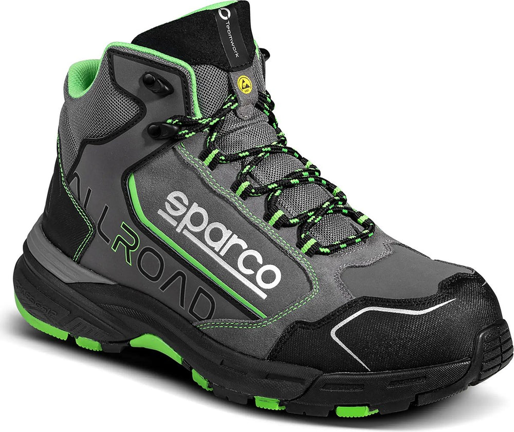 Sparco werkschoenen s3 esd - allroad-h leap - grijs — 43