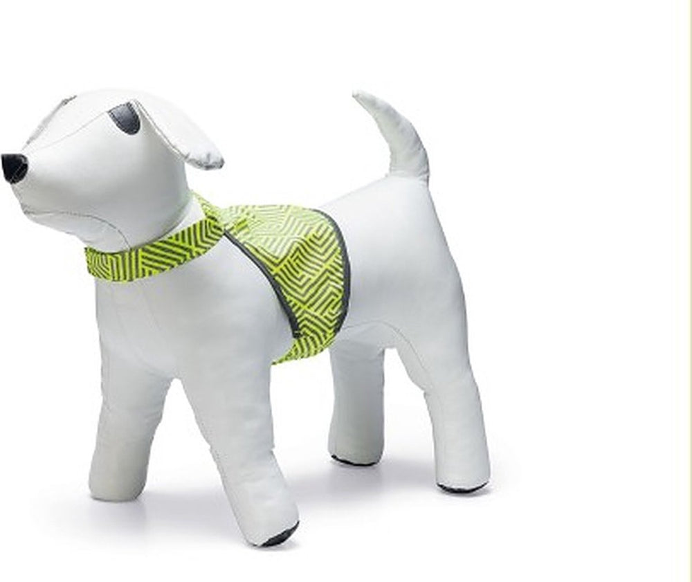 Beeztees safety gear veiligheidsvest ava - hondenkleding - reflecterend - maat m - nekomvang: 40 tot 48 cm - borstomvang: 56 tot 64 cm