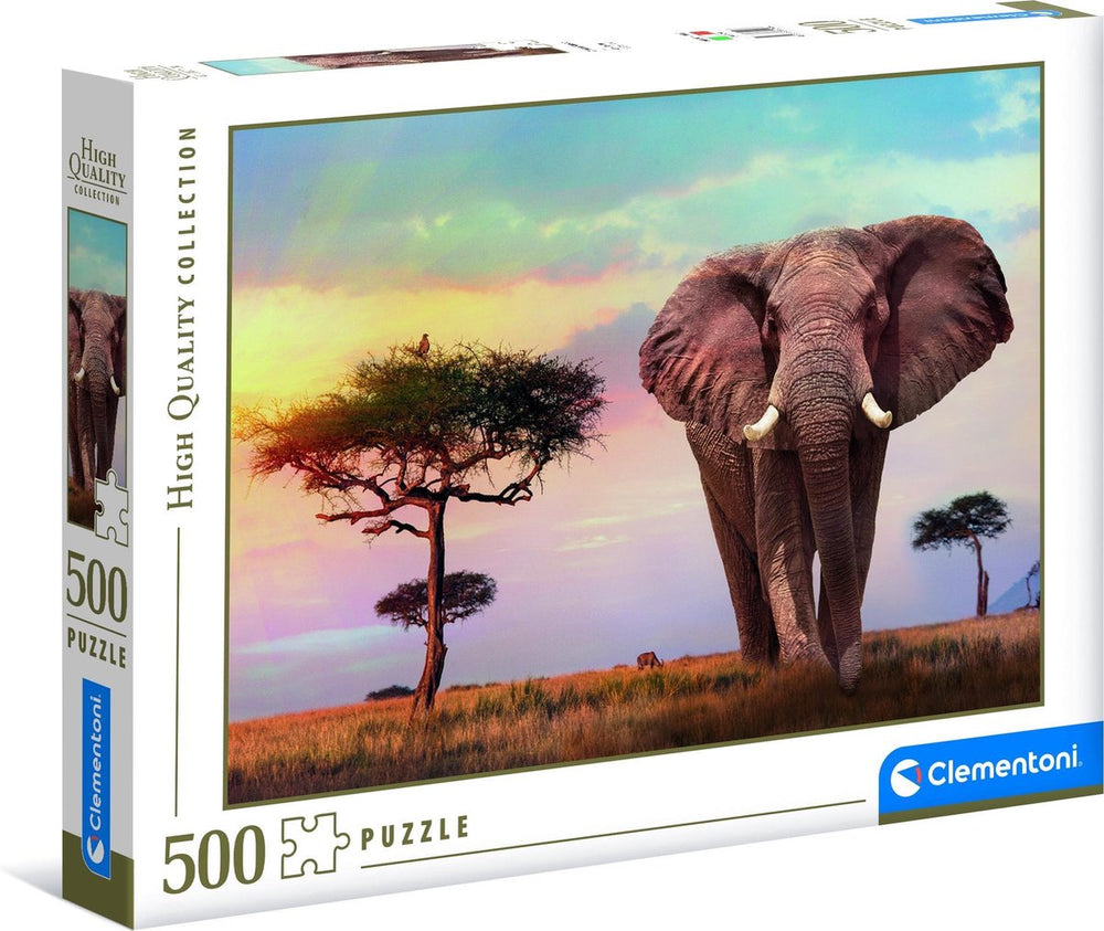 Clementoni pzl 500 hqc african sunset
