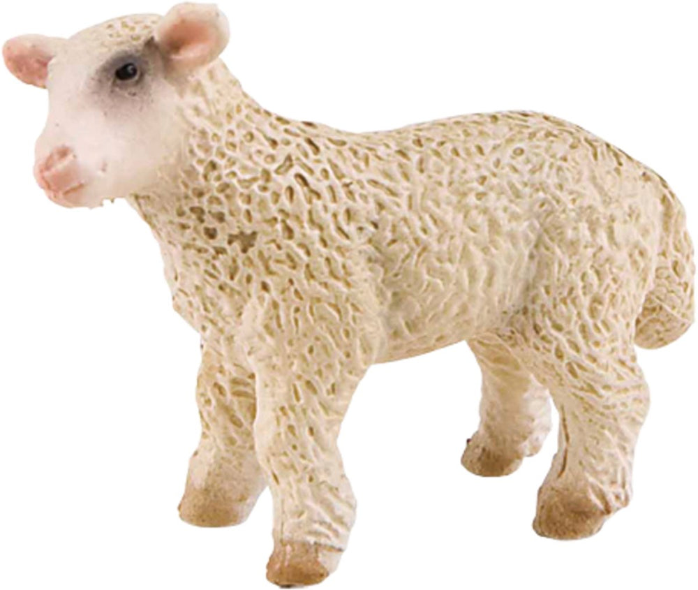 Bullyland 62478 – speelfiguur en verzamelfiguur lam – ca. 4,5 cm – levensecht en detailrijk vormgegeven – ideaal als taartfiguur en klein cadeautje voor kinderen vanaf 3 jaar.