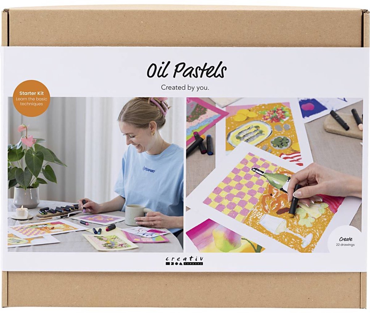 Creativ company https: www.cchobby.nl starter-hobbyset-oliepastel-diverse-kleuren-1-doos