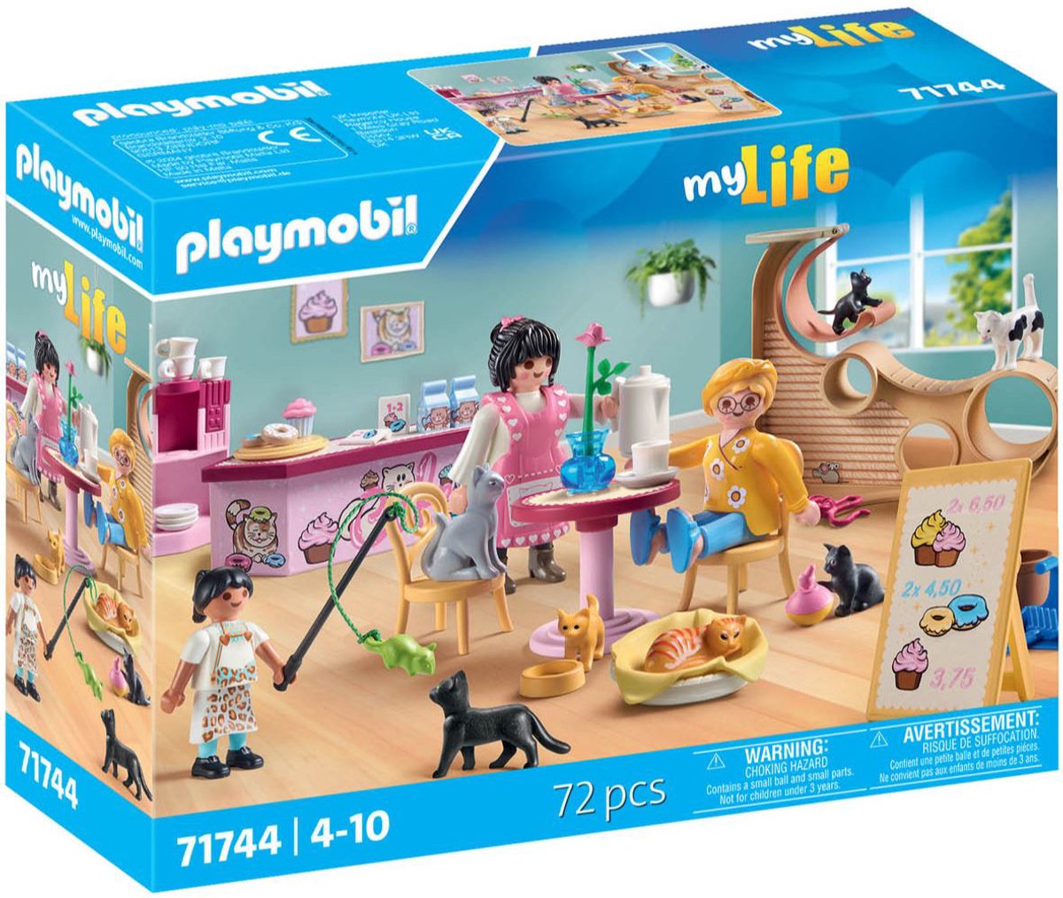 Playmobil 71744 kattencafé