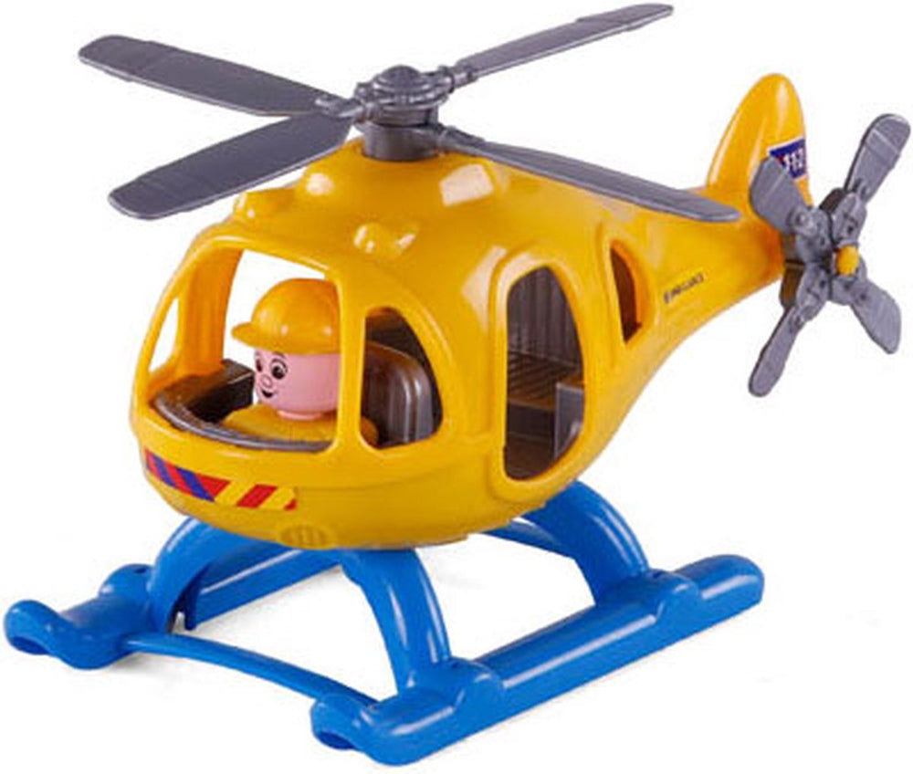 Cavallino ambulancehelikopter met speelfiguur, 29,5cm