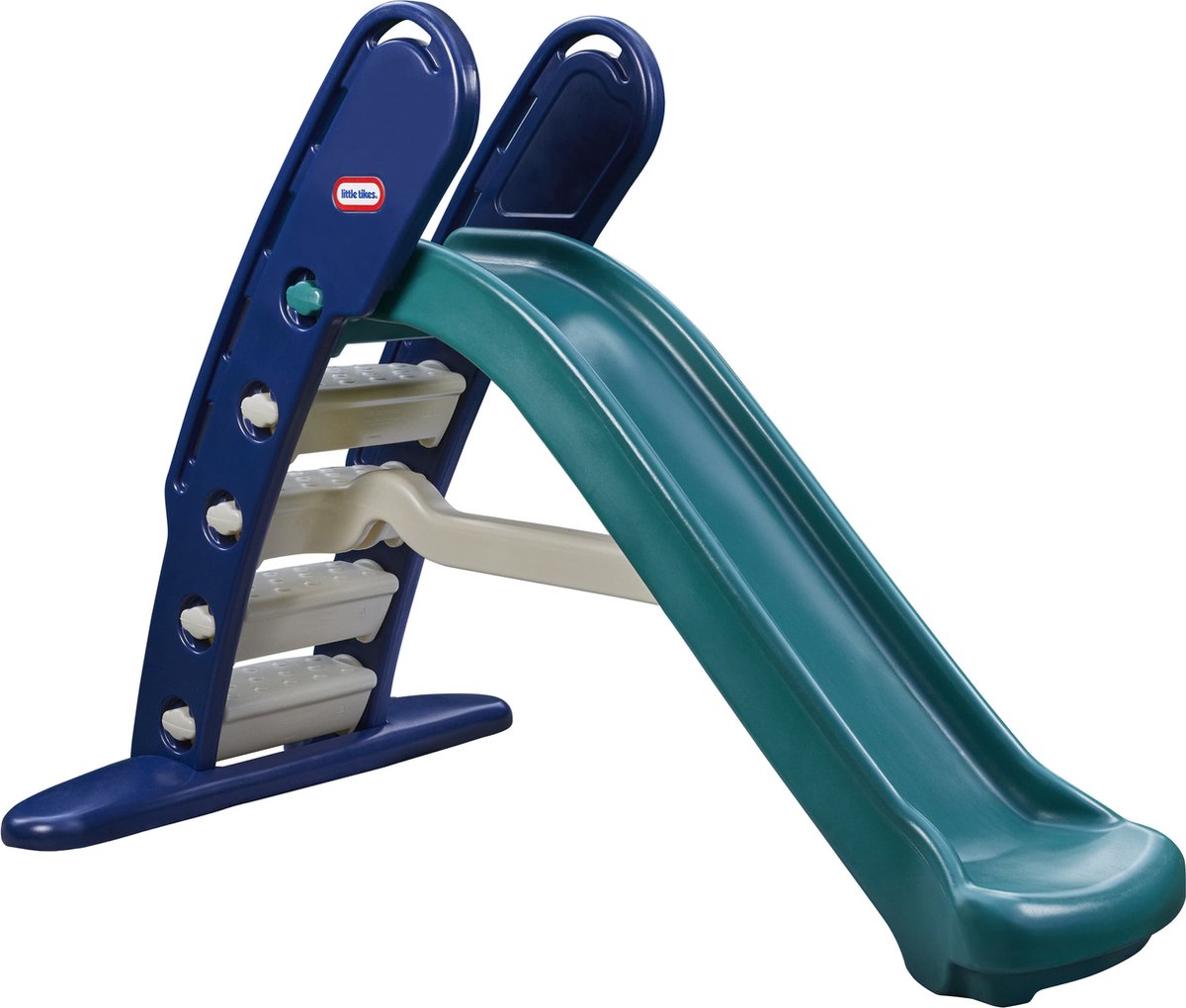 Little tikes glijbaan reuzenglijbaan groen met blauw