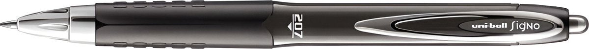 Uni-ball gelschrijver signo eco 207e medium zwart 1 stuks