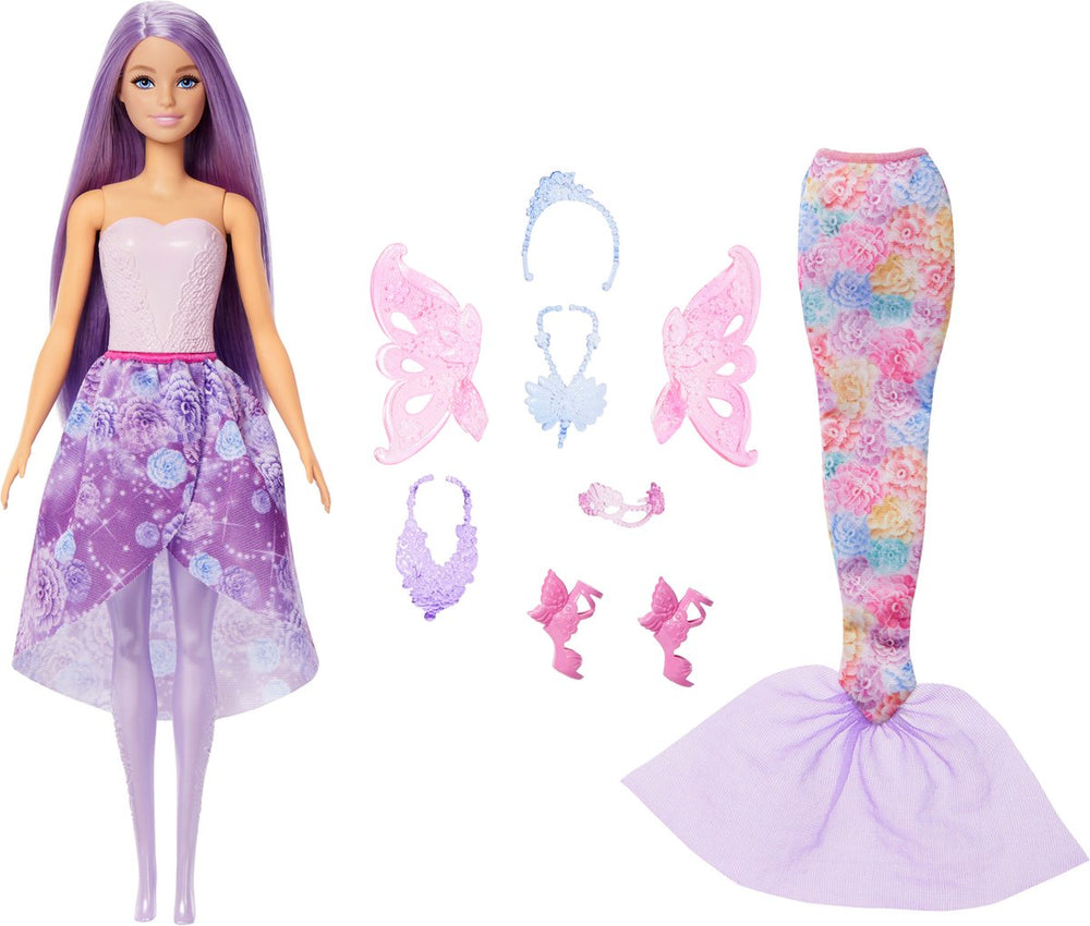 Barbie fantasie aankleedset