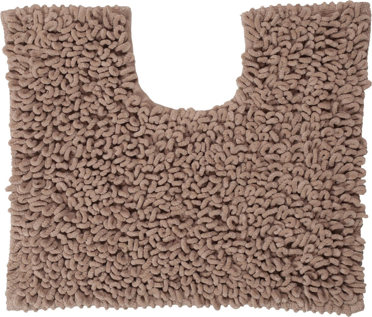 Sealskin twist toiletmat 45x50 cm - microfibre - zand