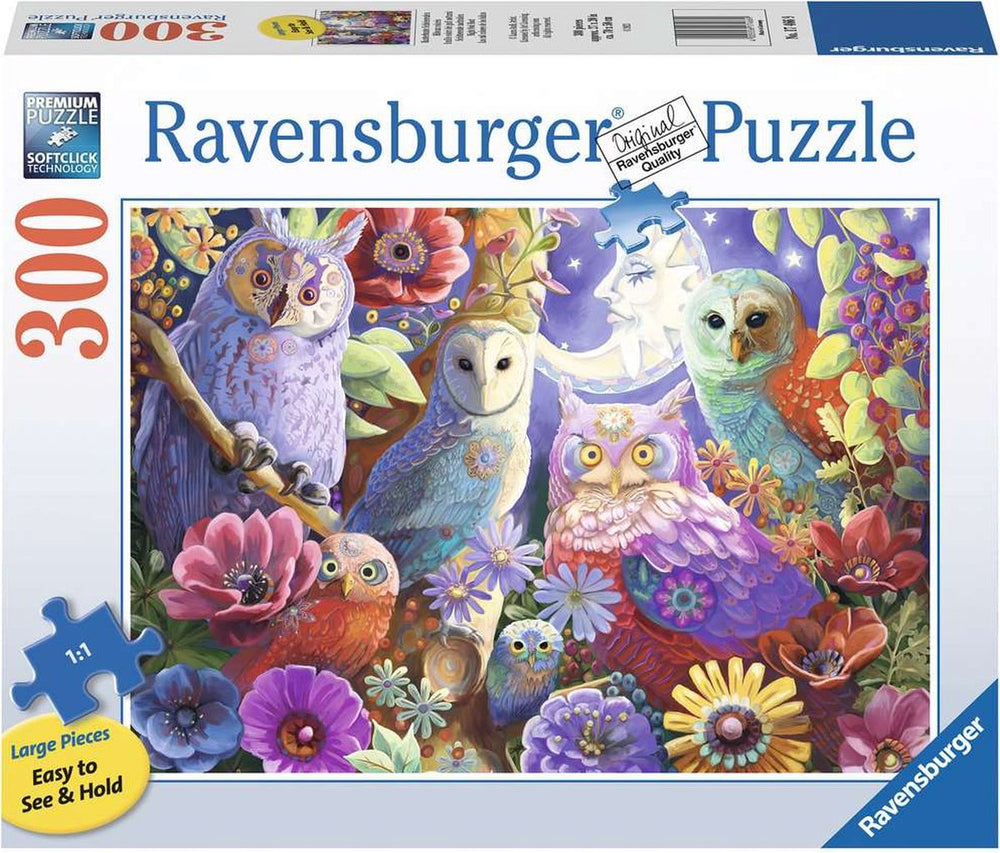 Ravensburger legpuzzel prachtige nachtuilen, 300st.