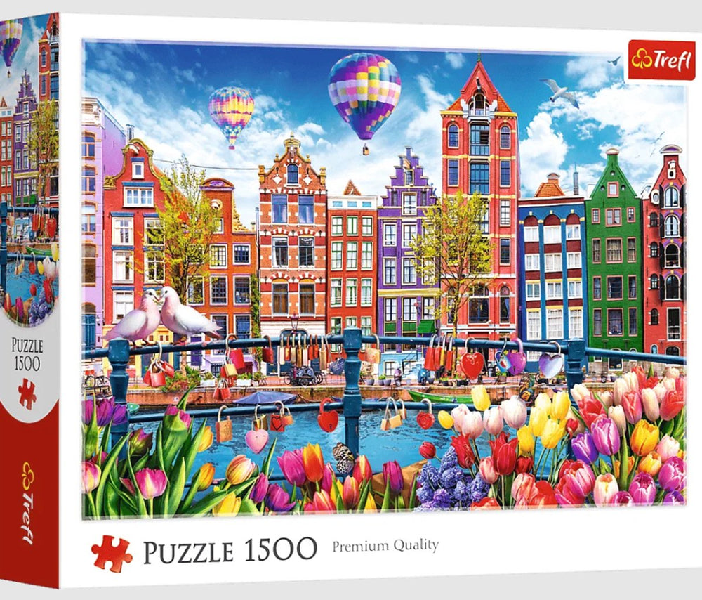 Trefl stadsgezicht legpuzzel - 1500 stukjes - vanaf 12 jaar