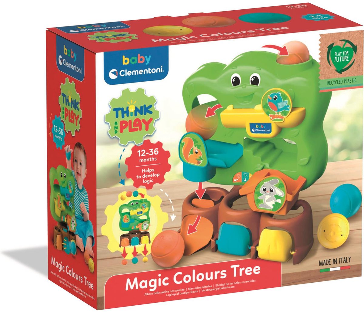 Clementoni babyverstoppertje ballenboom