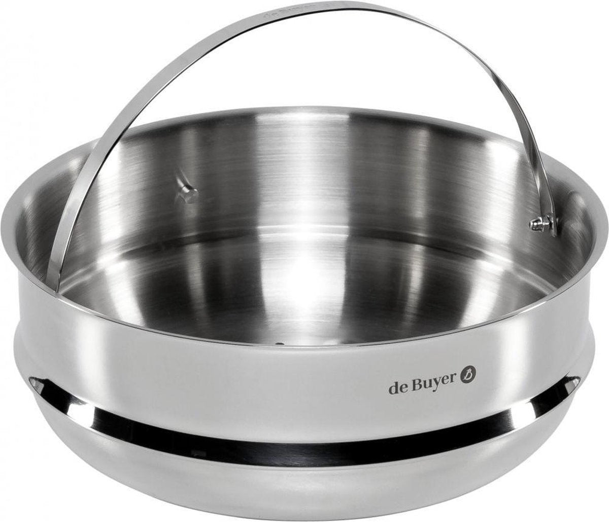 Debuyer de buyer stoominzet rvs voor pan
