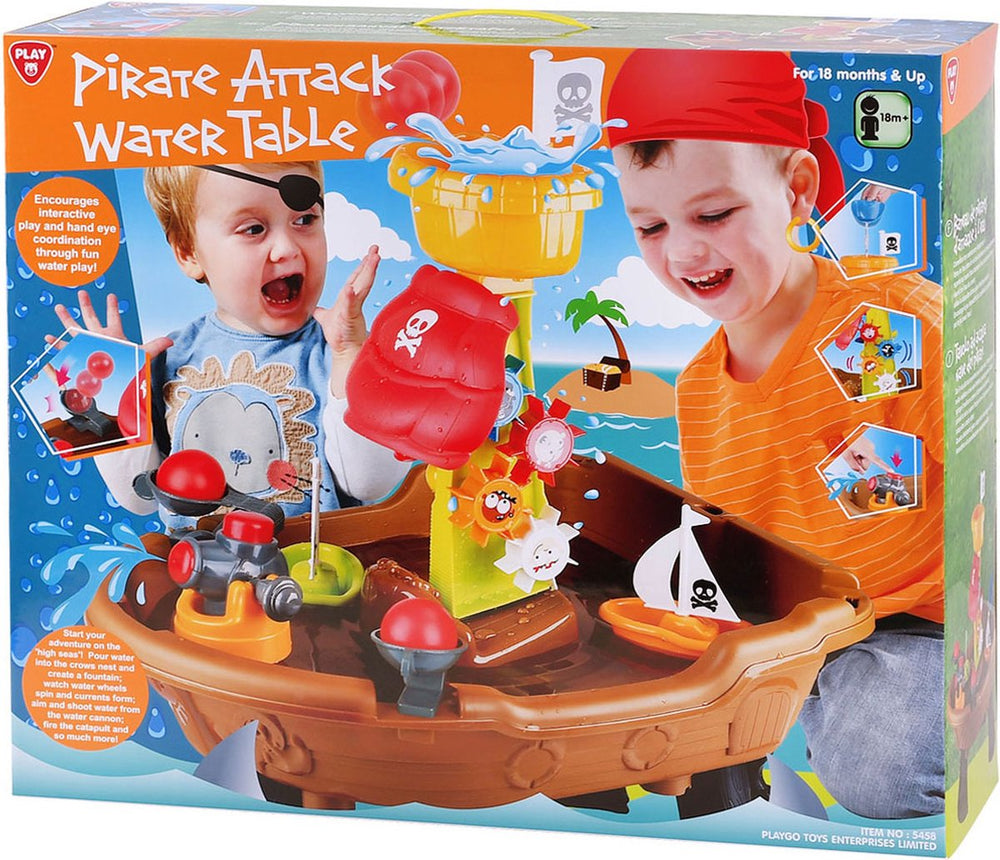 Speelwatertafel piratenschip, 20dlg.