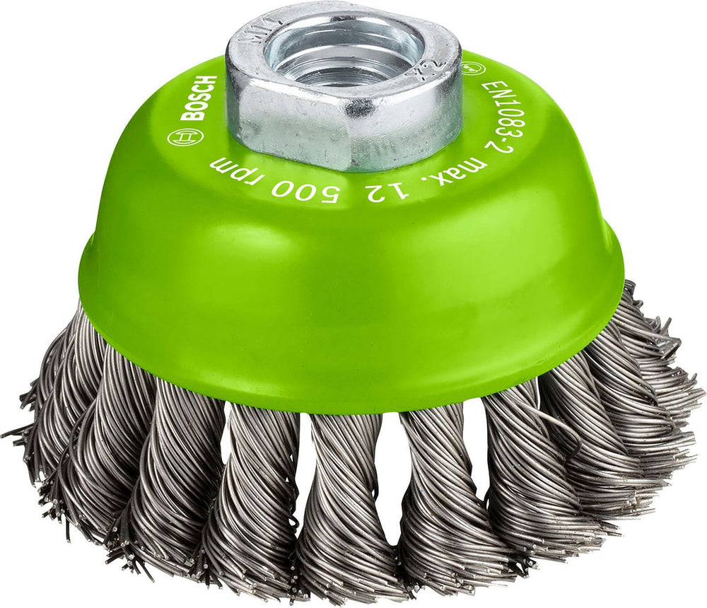 Bosch m14 komstlborstel 75 vlecht 0.5 inox
